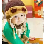 Baby and Toddler Winter hat Hooded Winter Pilot  Beanie Warm baby cap - EX-STOCK CANADA