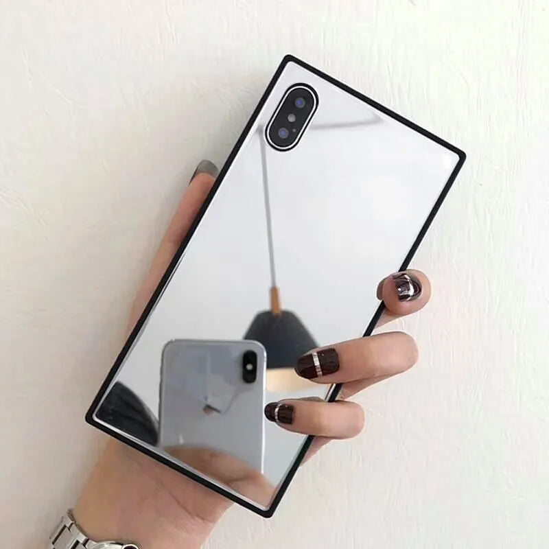 Glass Mirror phone case Women iphone case - EX-STOCK CANADA