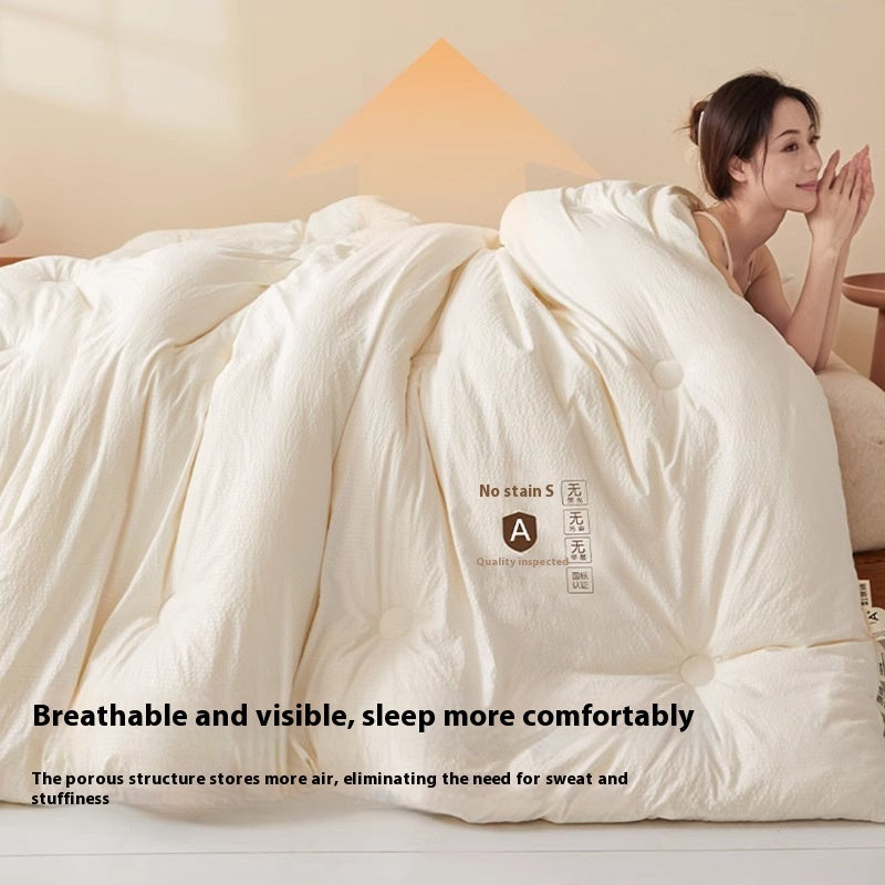 Comfortable Soybean Cellucotton Single Double Duvet Airable Cover Lunch Break Spring Summer Thin Quilt Duvet Insert EX-STOCK Canada 