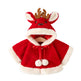 Winter New Thickened Fleece Girls' Cape | EX-STOCK product gallery photo 5