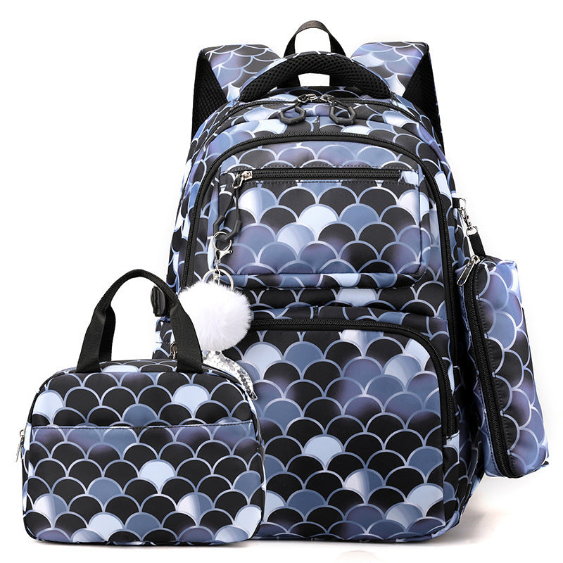 Printed Primary School Student Schoolbags Burden Alleviation Waterproof EX-STOCK