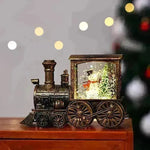 Christmas Gift Train Decoration Small Night Lamp - EX-STOCK CANADA