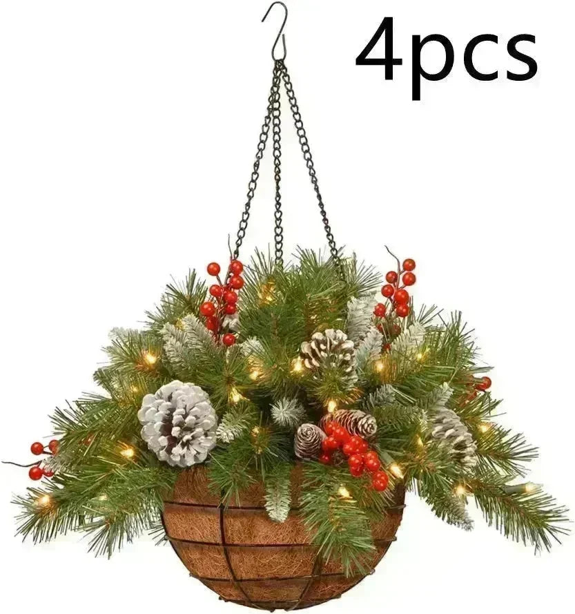 Christmas Door Hanging Christmas Wall Decoration - EX-STOCK CANADA
