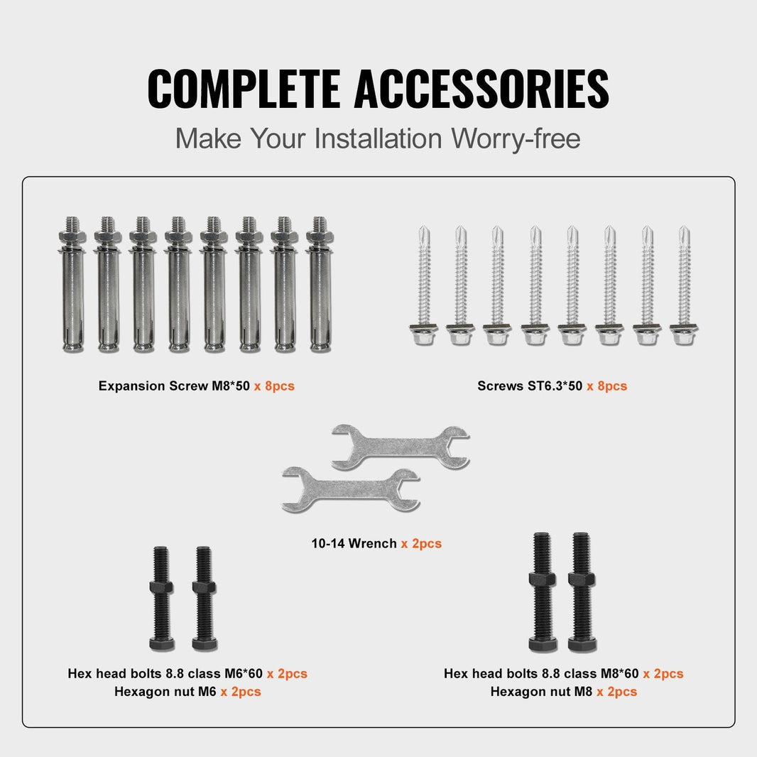 Handrails For Outdoor Steps, Fit 2 Or 3 Steps Outdoor Stair Railing, Arch 2 Wrought Iron Handrail, Flexible Porch Railing, Black Transitional Handrails For Concrete Steps Or Wooden Stairs EX-STOCK