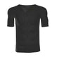 Men's Invisible Shoulder Pad Fake Chest T-Shirt – Removable Muscle Pad (S–XL)