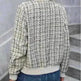 Autumn Winter Casual Long Sleeve plaid Houndstooth  zipper outwear jacket women - EX-STOCK CANADA