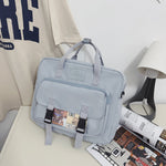 Soft Girl Cute Cartoon Teenage College Student Lightweight Tote Backpack EX-STOCK
