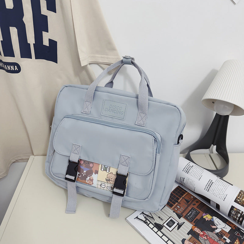 Soft Girl Cute Cartoon Teenage College Student Lightweight Tote Backpack EX-STOCK