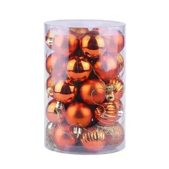 34 Christmas Ball Set 4cm Christmas Ornaments - EX-STOCK CANADA