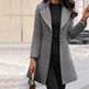 Winter Single-Breasted Slim-Fit Lapel Coat business office work coat for women - EX-STOCK Canada