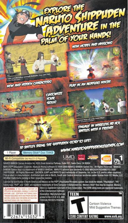 Naruto Shippuden: Legends: Akatsuki Rising 