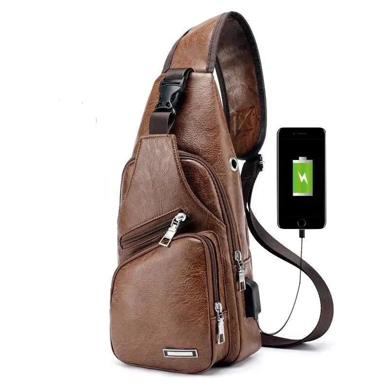 Waterproof casual one-shoulder Cross shoulder messenger bag - EX-STOCK CANADA