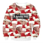 UGLY CHRISTMAS SWEATER Vacation Santa Elf Funny Womens Men Sweaters Tops Autumn Winter Clothing - EX-STOCK CANADA