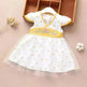 Newborn baby Girls' Summer Vest Dress Infant dresses. - EX-STOCK CANADA