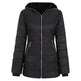 Women's Slim-Fit Quilted Puffer Jacket – Faux Fur Lined Hooded Winter Coat | XS–3XL 3