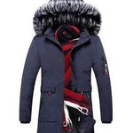 Fur Collar Hoodie Winter Parka Jacket for men - EX-STOCK Canada