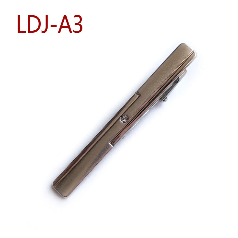 A slim metallic gold pen or pencil shown diagonally on a plain white background, with the red text 'LDJ-A3' in the top-left corner.