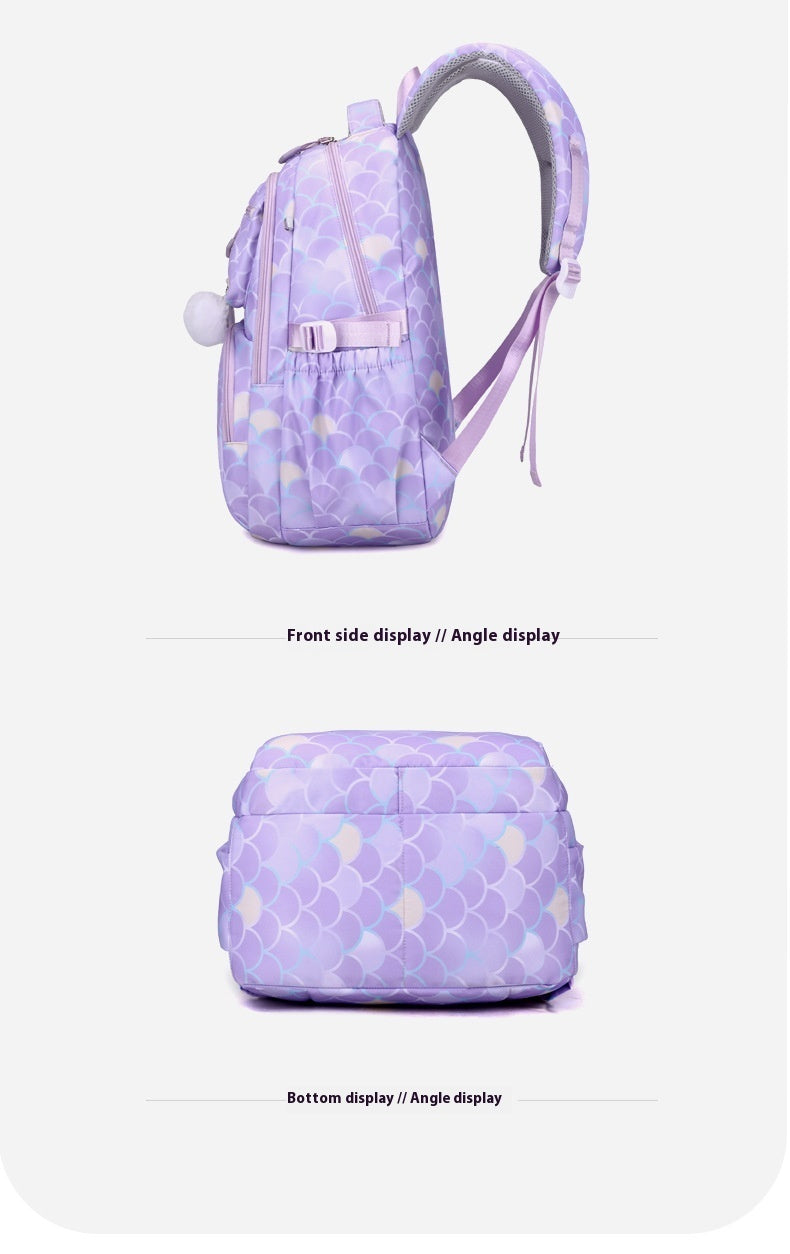 Printed Primary School Student Schoolbags Burden Alleviation Waterproof EX-STOCK