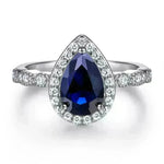 Fashion Ring Set Ladies 925 Sterling Silver Combination Wedding Ring women - EX-STOCK CANADA