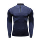 Outdoor Muscle Fitted Tactics Workout T-shirt Long Sleeve Sports Quick-drying top - EX-STOCK CANADA