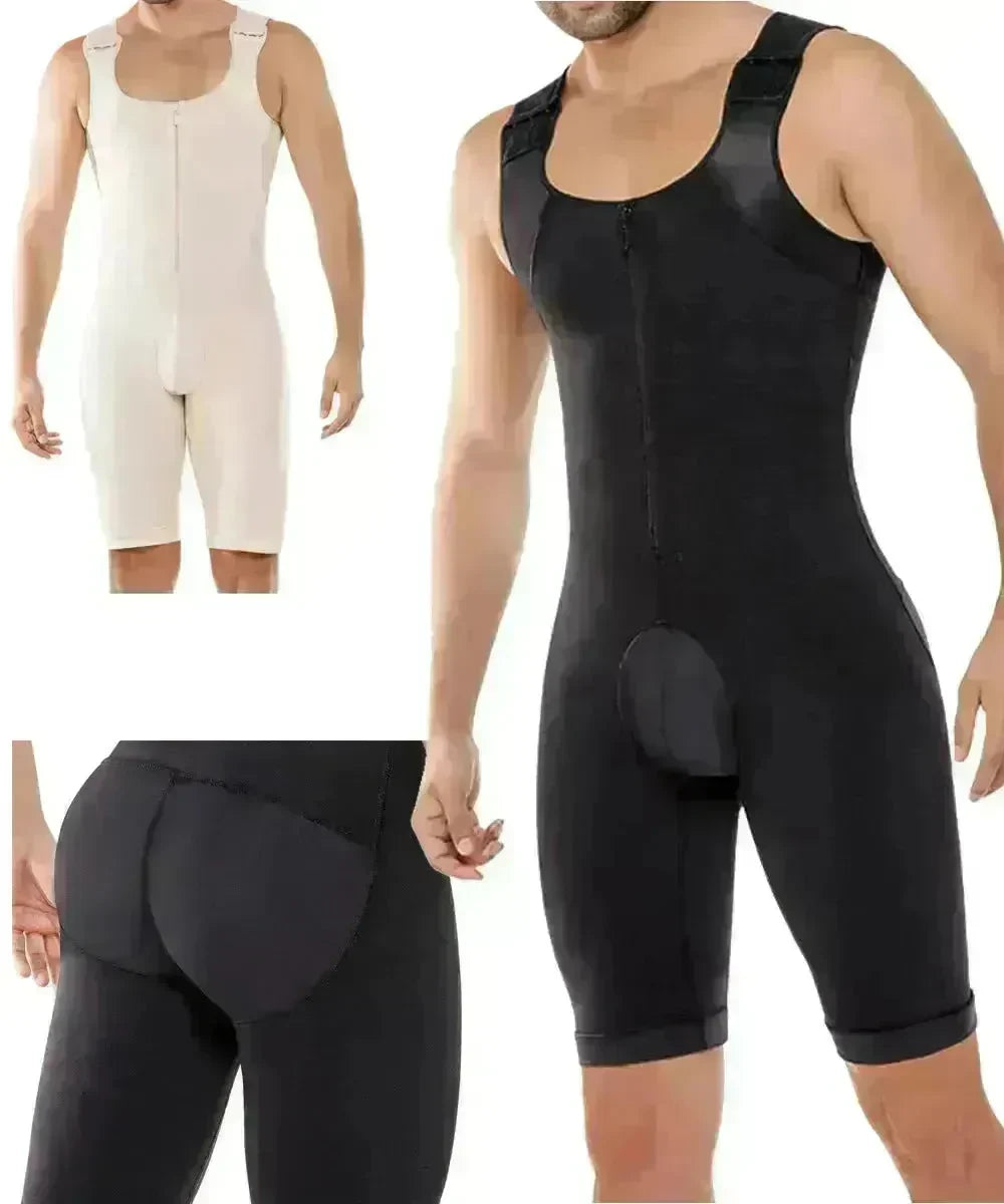 Thick Sleeveless Compressing Slimming Bodysuit shapewear for Men - EX-STOCK CANADA