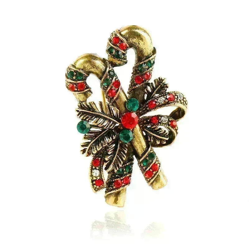 Christmas suit pin brooch - EX-STOCK CANADA