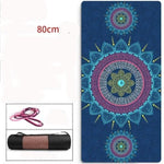 Yoga mat beginner fitness yoga rubber non-slip mat