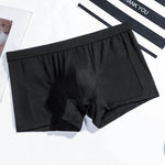 Men's Underwear Plain Cotton Boxer Short Breathable U Convex - EX-STOCK Canada