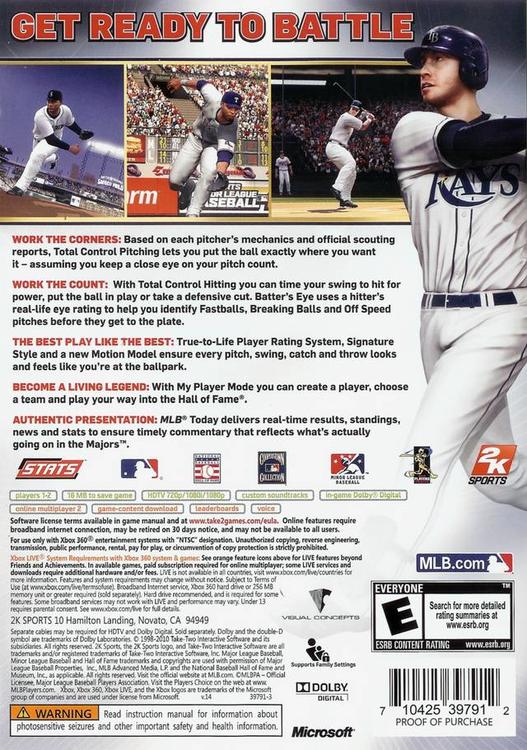 Baseball Majeur 2K10 