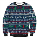 UGLY CHRISTMAS SWEATER Vacation Santa Elf Funny Womens Men Sweaters Tops Autumn Winter Clothing - EX-STOCK CANADA