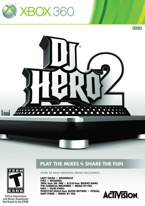 DJ Hero 2 ( Platine non incluse ) 