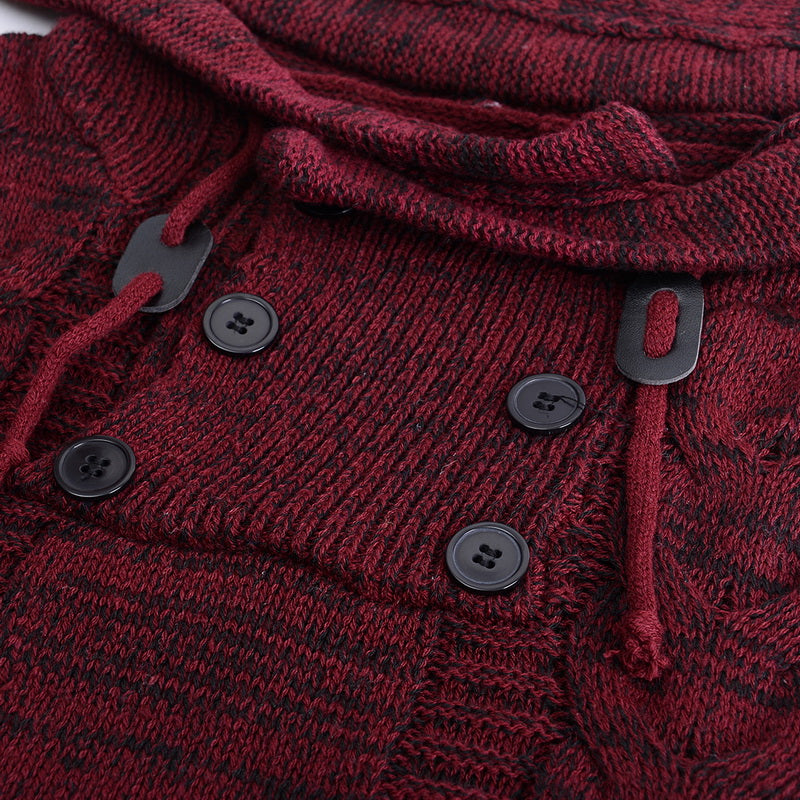 Turtleneck hooded sweater EX-STOCK Canada 