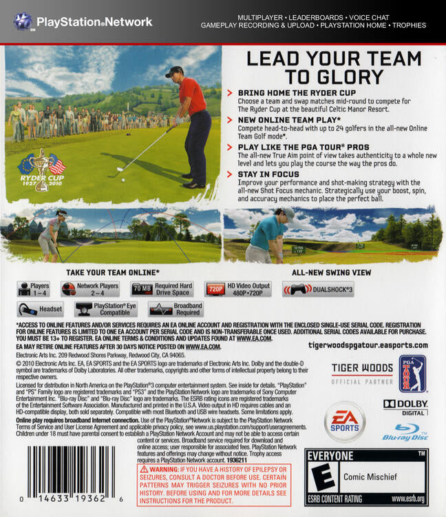 Tiger Woods PGA Tour 11 
