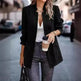 Slim-fit Jacket Fashion Commuting Thick fall Work office blazer suit Overcoat For Women - EX-STOCK CANADA