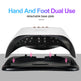 UV LED Nail Lamp, Nail Dryer For Gel Polish, 3 Timers Curing Lamp Professional Nail Light, 66Pcs Uv Beads And Automatic Sensor EX-STOCK Canada 