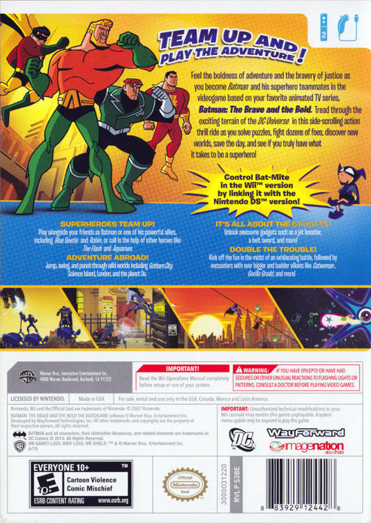 Batman: The Brave and the Bold - The Videogame 