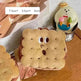 Sandwich Biscuit Plush Pencil Bag School Supplies - EX-STOCK CANADA