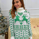 Winter Wool Mini Jumper dress Christmas Turtleneck Sweater Dress - EX-STOCK Canada