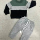 Boy's color Stitching Long Sleeve Trousers Suit Two piece for boys - EX-STOCK Canada