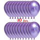 Sequined Latex Balloons for Birthday & Wedding Decorations – 12 Inch Colorful Party Balloons