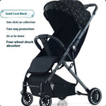 Pull Rod Type Summer Ultra-light Stroller Four Minus EX-STOCK Canada 