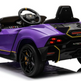 2026 Lamborghini Auténtica Kids Ride On Car with Remote Control 