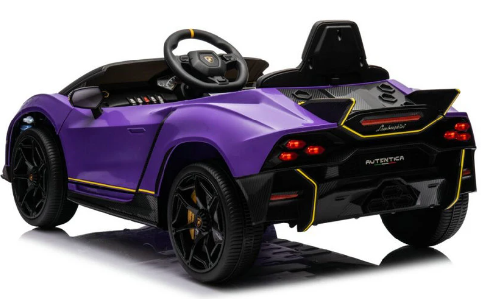 2026 Lamborghini Auténtica Kids Ride On Car with Remote Control 
