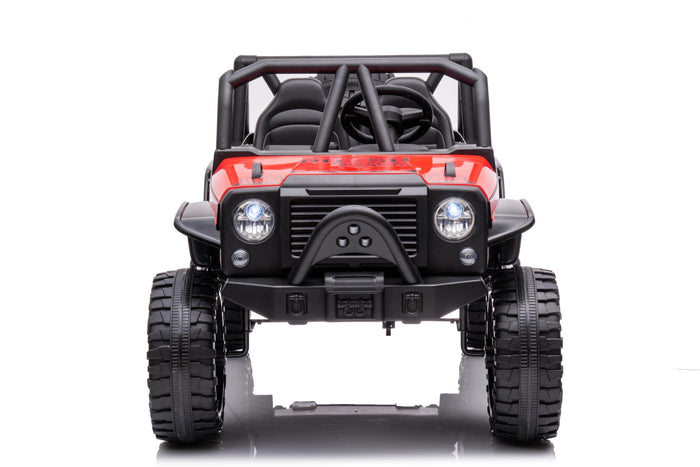 2026 24V Jeep Style RAIDER 2 Seater Kids Ride On Car with Remote Control and Back Wheel 