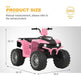 12V ATV Kids RIde On Car (Age 3 to 7) 