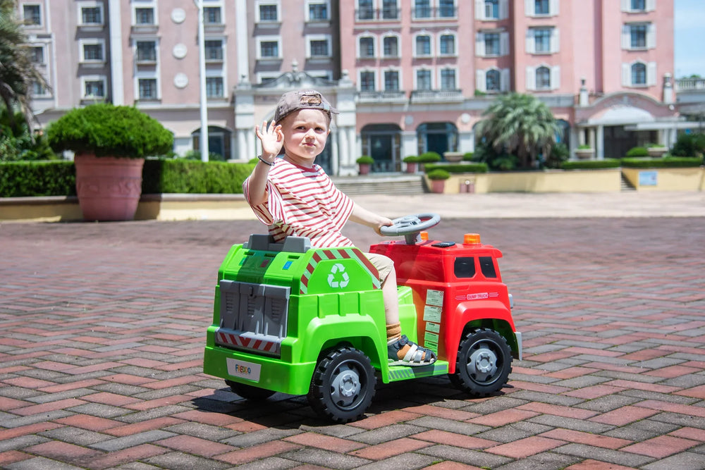 12V Dump Truck Kids Ride On Car with Remote Control 