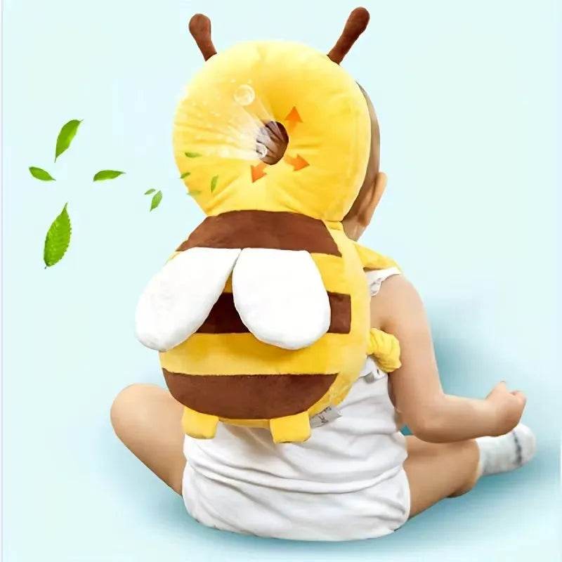 Head Back Protector Baby Protect Pillow Learn Walk Headgear Prevent Injured Safety Pad Prevention Fall Cartoon Bee Kids Pillows - EX-STOCK Canada
