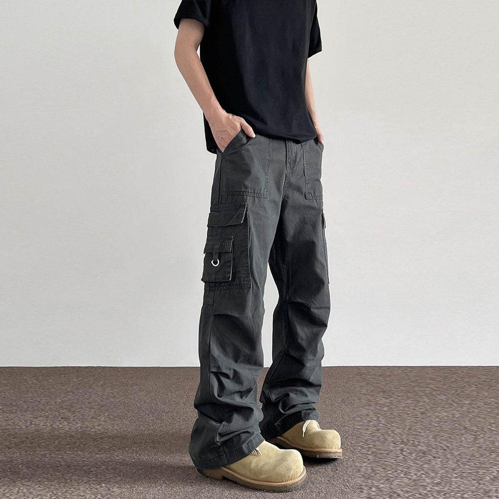 American Retro Washed Distressed Baggy Cargo pant trouser Men - EX-STOCK Canada