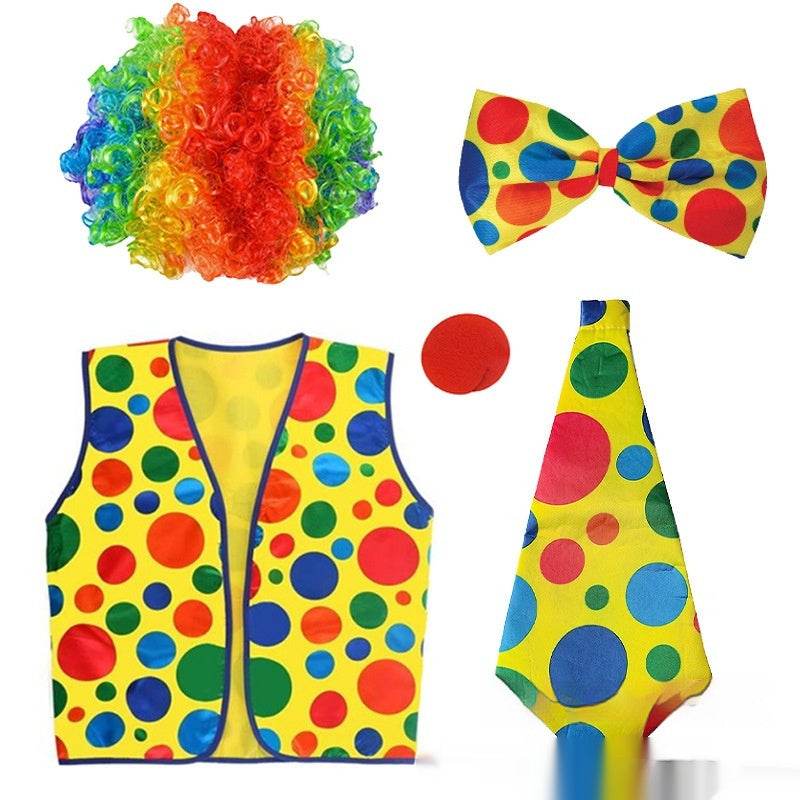 Halloween Clown Wig Dress Up Costume - EX-STOCK Canada