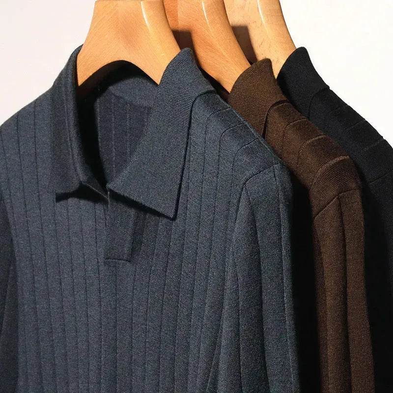 Autumn All-matching Slim fit Pullover Sweater For Men - EX-STOCK Canada